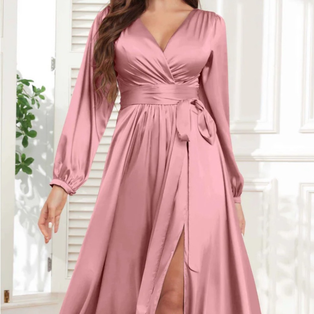 SALE! Gorgeous special occasion/wedding formal dress Dusty Rose